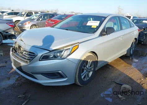 2017 Hyundai Sonata Se from USA, damaged, VIN 5NPE24AF4HH459847